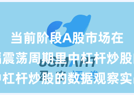 当前阶段A股市场在当前宽幅震荡周期里中杠杆炒股的数据观察实战