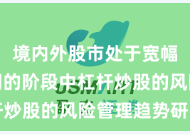 境内外股市处于宽幅震荡周期的阶段中杠杆炒股的风险管理趋势研判